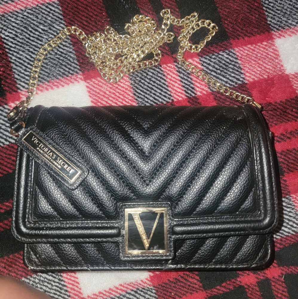 Victoria Secret mini black purse